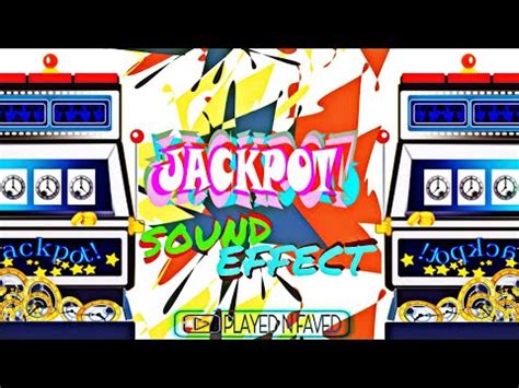 jackpot sound effects|Royalty.